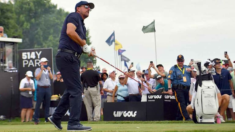 Phil Mickelson Is Talking a Good Game at LIV Golf but Isn't Playing One